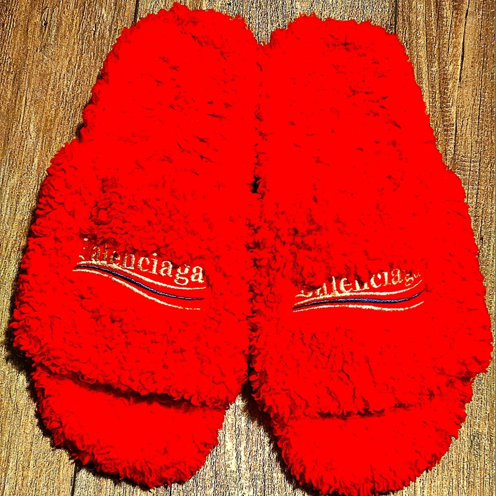 Balenciaga Red Slides - Picture 11 of 11